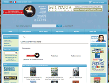 Tablet Screenshot of librairie-hussard.com